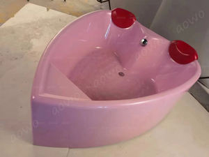 Forme de coeur 2 personnes <span class=keywords><strong>massage</strong></span> sexy bain à remous baignoires acryliques haut de gamme bains à remous hôtel utiliser <span class=keywords><strong>couple</strong></span> <span class=keywords><strong>spa</strong></span> - Product Image 2