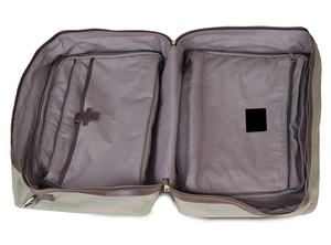 Fashionable Water-Resistant Travel <b>Bag</b> <b>Waxed</b> <b>Canvas</b> Genuine Leather with Zipper Closure Stylish Candy Pattern Functional Stylish - Product Image 5