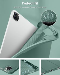 Étui souple antichoc Smart Slim Trifold Stand <span class=keywords><strong>pour</strong></span> <span class=keywords><strong>iPad</strong></span> Air 13 pouces 2024 M2 et <span class=keywords><strong>iPad</strong></span> <span class=keywords><strong>Pro</strong></span> 12.9 pouces (6e/5e/4e/3e génération) - Product Image 6