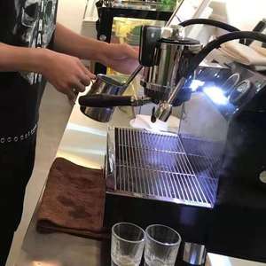 Bomba giratoria de doble <span class=keywords><strong>caldera</strong></span> italiana de alta calidad, máquina de café profesional Espresso comercial semiautomática para el hogar, - Product Image 4