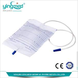 ถุงปัสสาวะแบบใช้แล้วทิ้งถุงระบายปัสสาวะถุงปัสสาวะขนาดมาตรฐาน2000มล. - Product Image 2