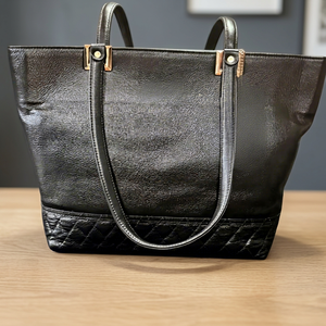 Pochette pour femme en cuir véritable brun poli, souple, écologique, imperméable, légère, durable, grande capacité, fermeture à glissière - Product Image 2