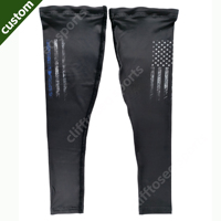 Manches longues de compression UPF50 en soie glacée, élastiques, absorbant la transpiration, pour le sport, le cyclisme et la pêche, personnalisables OEM