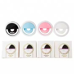 <span class=keywords><strong>New</strong></span> Arrival 3000k-7500K LED vòng ánh sáng 500mAh clip trên điện thoại di động Mini Selfie <span class=keywords><strong>Flash</strong></span> Vòng ánh sáng cho điện thoại - Product Image 3