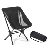 Chaise de camping pliable légère pour un transport facile et une utilisation pratique en extérieur