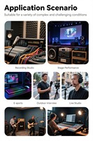DBX DriveRack PA2 Professionnel Processeur Audio Karaoké DSP 2 Entrées 6 Sorties, Construction Métallique Active pour Équipement Sonore de Scène