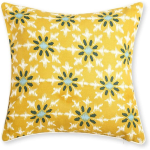 Funda de almohada de lino floral para decoración del hogar bohemio directo de fábrica, funda de almohada cuadrada, funda de cojín para sofá y dormitorio, superventas - Product Image 1