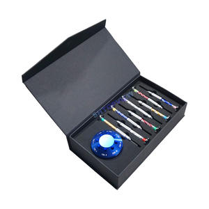 Juego de destornilladores de precisión de acero inoxidable, estuche de herramientas manuales de 1/4 pulgadas para gafas, reloj, reparación de teléfonos móviles, verano 2021 - Product Image 3