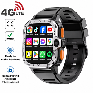 Montre connectée PGD 4G Android 8.1 SC9832E Quad-core 2,03 pouces avec carte SIM, double caméra 800W, Wi-Fi standard, e-mail - Product Image 3