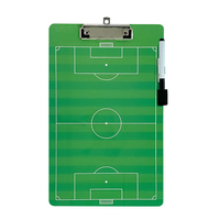 Tableau d'entraînement de football magnétique en promotion avec clip de suspension pour documents