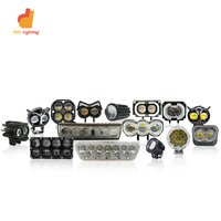 Kit d'assemblage de lentilles Devil Eye 3 pouces 1.5W DIY pour feux de voiture dynamiques à LED avec télécommande 12V Upgrade Motorcycle Headlights