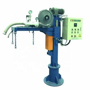 Machine de cuisson de poche en fonte pour préchauffer la poche en aluminium avec un brûleur à gaz - Product Image 2