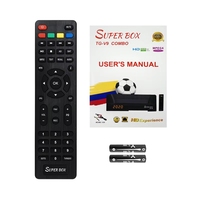Receptor de TV de Alta Definición Quad Core T2S2 con Puerto Ethernet y WiFi Lanqi, Sistema Operativo Android 15, 1920x1080, en Stock