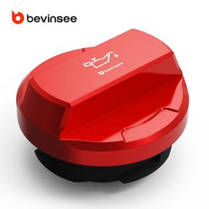 BEVINSEE 1.8L 2.0L TSI moteurs bouchon d'huile A3 S3 Q3 bouchon de remplissage de carburant d'huile # 06K103485C 06K103485A pour VW Tiguan Passat pour <span class=keywords><strong>Audi</strong></span> - Product Image 2