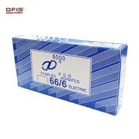 Mini agrafeuse électrique 66/6 agrafes 106-105 spéciale pour couches épaisses, alimentation manuelle, en métal et plastique, logo imprimé