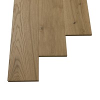 Suelo de Madera Flotante Multicapa Moderno, Roble Cepillado con Técnica Suave para Cocina y Sala de Estar, Especie Roble Blanco