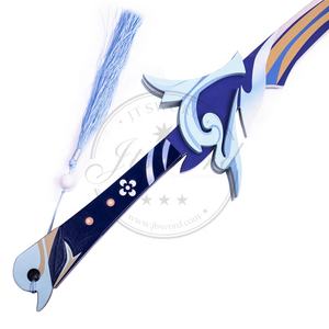 Katana de Madera de Genshin Impact, Espada de Bambú de <span class=keywords><strong>Kamisato</strong></span> <span class=keywords><strong>Ayato</strong></span> - Product Image 3