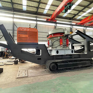 Crawler <b>Mobile</b> Quarry Crushing Machine Price Track-mounted <b>Mobile</b> Stone Cone Crusher Plant <b>for</b> <b>Sale</b> Price - Product Image 2