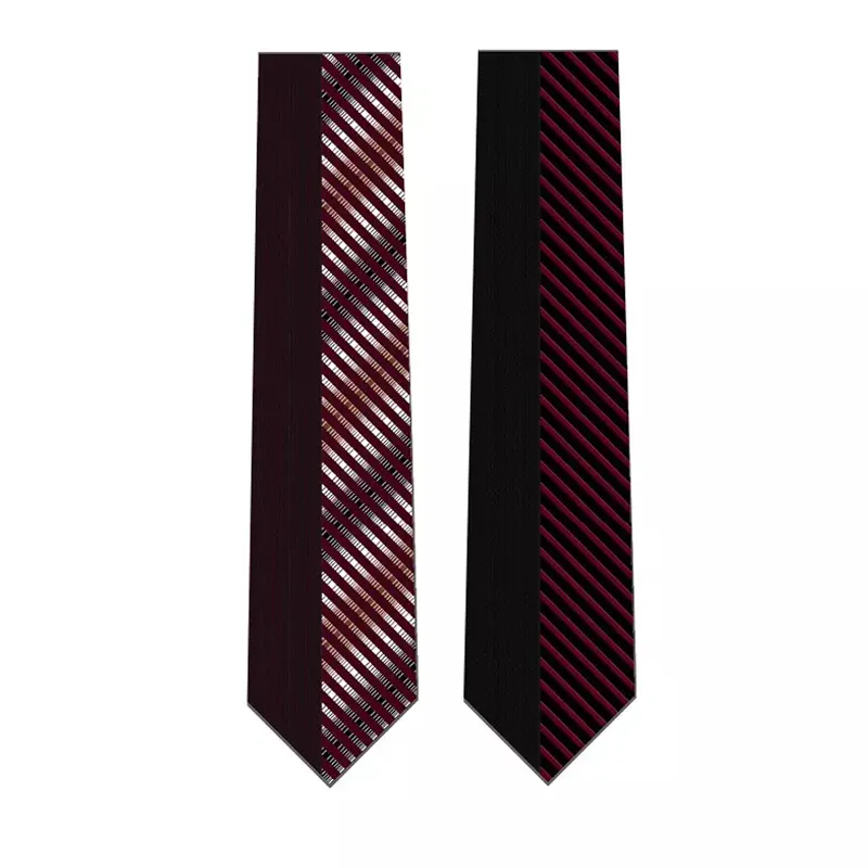 Personalized fashion formal business red necktie tie manufacturers ties for men