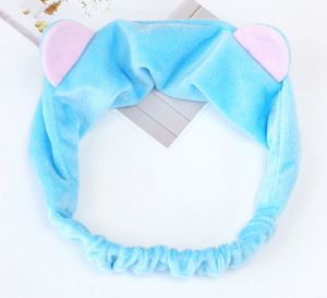 K2065 Fashion <b>Shower</b> <b>Caps</b> Women Hair Band Silk Head Cover Wide Elastic Night Sleep Hair Band - Product Image 2