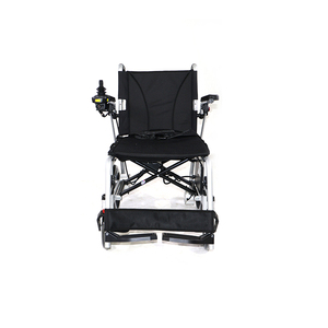 Cadeira de Rodas Elétrica Dobrável 250W com Motor Duplo Sem Escovas, Freio Eletrônico, Almofada de Nylon 3D Anti-Decúbito, Pneus de 8/12 Polegadas - Product Image 1