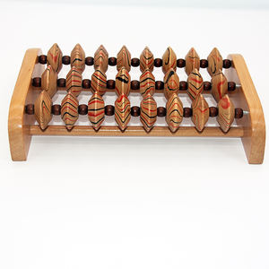 2019 Nuevo estilo Masajeador de rodillo de pie de madera Producto de masaje para el cuidado de la salud - Product Image 4