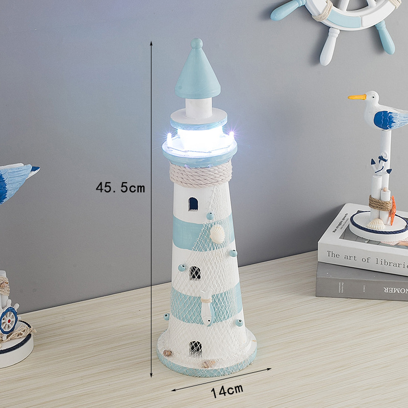 Phare LED bleu et blanc