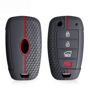 Etui de télécommande de voiture en silicone pour <span class=keywords><strong>Hyundai</strong></span> Tucson Accent Solaris Elantra <span class=keywords><strong>I30</strong></span> I35 I40 Kona Celesta Sonata Creta Key Cover - Product Image 6
