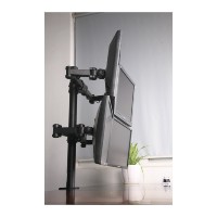 Support universel de moniteur LCD/LED 13 "27", accessoire de bureau LCD482Q, pour 4 écrans LCD/LED