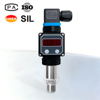 Transmetteur de pression numérique FIMEET FMT131S CE/SIL, sortie 4-20mA, affichage LED, acier inoxydable, précision 0,3%/0,5%