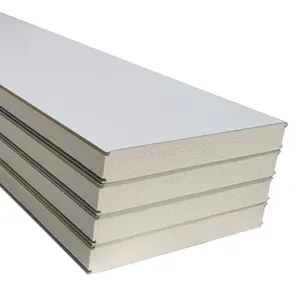 冷库面板易于安装最佳夹芯板价格EPS夹芯板用于屋顶和墙壁