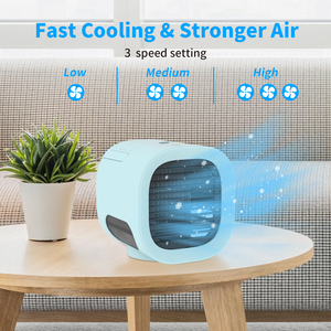 Mini sương mù có thể gập lại USB <span class=keywords><strong>fan</strong></span> hâm mộ có thể sạc lại nước Mist <span class=keywords><strong>Fan</strong></span> xách tay với phun sương nước và máy tạo độ ẩm không khí - Product Image 2