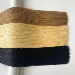 Granel de cabello para trenza de extensión de cabello técnica <span class=keywords><strong>UV</strong></span> en todos los colores 10-30 pulgadas extremo grueso completo doble dibujado - Product Image 2