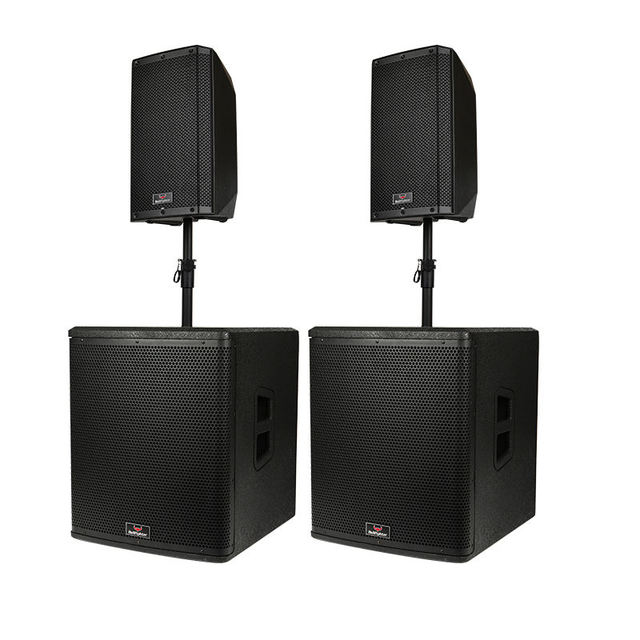 DB-1000 New Design 12 Inch Professional Audio Sound Equipment DJ Karaoke Powered High Power AMP Stage Active Speaker