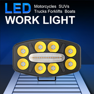 Faros LED de 10 Pulgadas para Camioneta, Luz de Trabajo Ovalada, 12V 120W, Impermeables, Faros Antiniebla para Todoterreno, ATV, SUV, Jeeps - Product Image 6