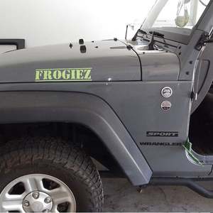 Calcomanías Personalizadas para Ventanas de Automóviles y Camionetas, Resistentes a la Intemperie, Calcomanías de Vinilo para Exteriores, Calcomanías para Parabrisas, Calcomanías de Vinilo Transferibles - Product Image 2