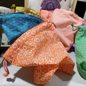 Custom logo Printed French Eco Friendly Reusable Organic Canvas Cotton Linen Bread Bag - Product Image 1