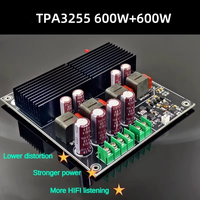 TPA3255 Module amplificateur double canal HiFi classe D 600W + 600W Carte amplificateur 2 canaux haute puissance