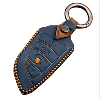 Porte-clés de voiture en cuir véritable fait à la main, étui pour BMW 1 2 3 4 5 6 7 série X1 X3 X4 X5 X6 F30 F34 F10 F07 F20 G30 F15 F16, 20 pièces