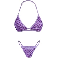 2024 nouvelle mode femme luxe Bikini ensemble haut et bas brillant vêtements de sport paillettes maillots de bain Bikini