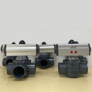 ผู้ผลิต SONGO ลูกบอลลมนิวเมติกแบบสองทาง 180 องศา ทนทานต่อการกัดกร่อนของ PVC สำหรับน้ำทะเล - Product Image 6