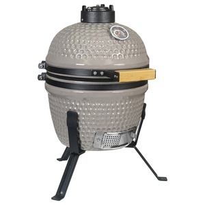 Barbecue au charbon de bois en céramique SEB <span class=keywords><strong>KAMADO</strong></span> Orange avec télécommande et acier inoxydable, taille personnalisée, pour jardin extérieur - Product Image 2