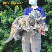MY Dino HP002 Marionnette de dinosaure robotique bébé Triceratops haute simulation