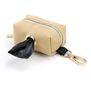 Tùy Chỉnh Pet Dog Poop Túi Chủ Thiết Kế Tiêu Chuẩn Sang Trọng Vải Dog Poop Túi Dispenser Cho Dây Xích Tập Tin Đính Kèm - Product Image 4