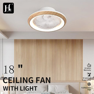 wood <b>Ceiling</b> Fans With Lights Remote Control <b>Modern</b> <b>LED</b> 3 Color Dimmable <b>Lighting</b> 6 Speeds All Copper Motor - Product Image 3