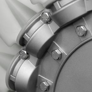 ใบพัดลมแบบปรับได้ 16 ใบ PAG สำหรับระบายอากาศแบบช่องลม ใบพัดลมสำหรับรถขุด - Product Image 2