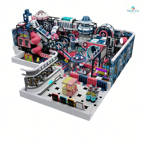 Aire de jeux intérieure personnalisée de grande taille sur le thème de la technologie, espace de jeu pour enfants, installations de divertissement commerciales, <span class=keywords><strong>prix</strong></span> compétitif - Product Image 1