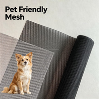 Filet de protection en polyester pour fenêtre, anti-griffures de chat, durable, respectueux des animaux domestiques, fourni par l'usine