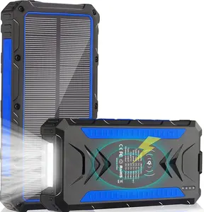 Wisdom charger Tenaga surya nirkabel, charger Tenaga surya luar ruangan 2 dalam 1 sistem energi inovatif produk trendi nuevos