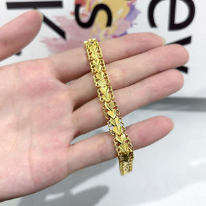 JXX Nouveau Design Bracelet pour Femme Laiton Plaqué Or 24k Bijoux Bracelet Charme Chaîne de Montre pour Femme Vente en Gros - Product Image 2